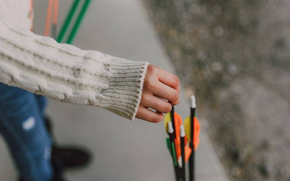 Natural Feathers and Arrow Fletching